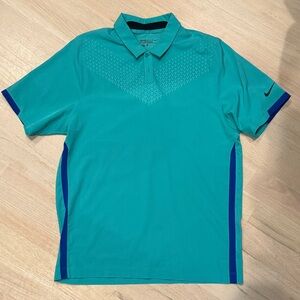Nike Men's Aqua Polo Shirt